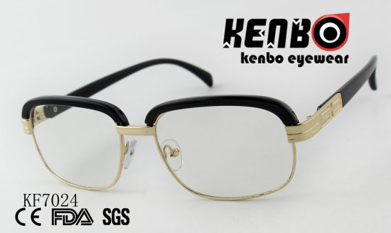 High Quality PC Optical Glasses with Mixed Frame Ce FDA Kf7024