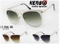 Classic Full Metal Frame with Nomal Temple Km17002 Latest Design Sunglasses