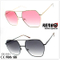 Fashion Metal Sunglasses with Polygonal Frame Km18002