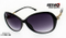 Fashion Plastic Sunglasses with Metal Pattern Carved Temple Kp80105