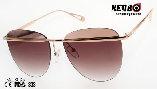 Special Design Frame Metal Sunglasses Km18035
