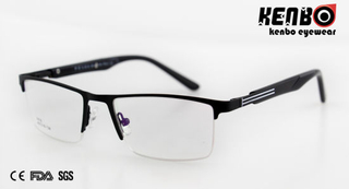 High Quality Metal Half Frame Optical Glasses CE FDA Kf5065