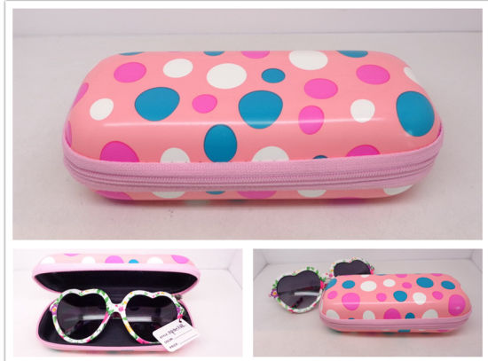 Cute DOT Leather Case for Sunglasses